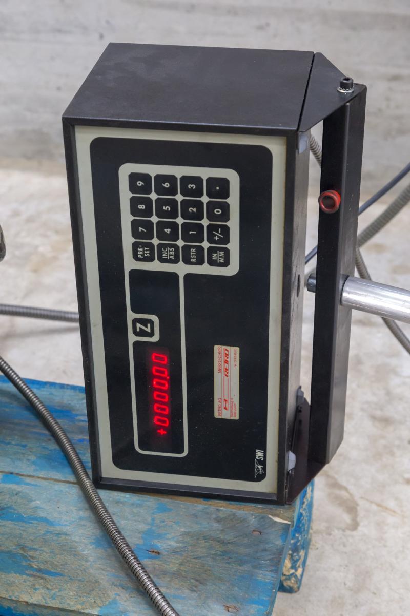 Antique 1-axis DRO stuck on zero