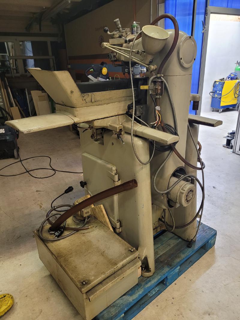 Rear of the Tripet showing wiring and hydraulic plumbing