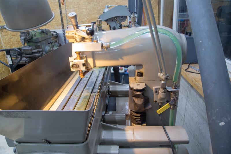 Tripet MHP 500 back in its place after reassembly